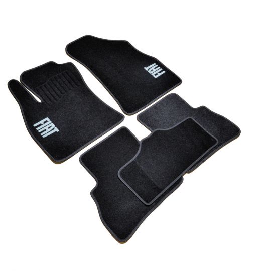 AVTM Коврики в салон текстильные Fiat Doblo II '10- Черные (Комплект 5шт.)