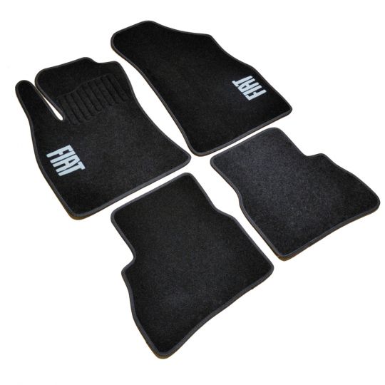 AVTM Коврики в салон текстильные Fiat Doblo II '10- Черные (Комплект 5шт.)