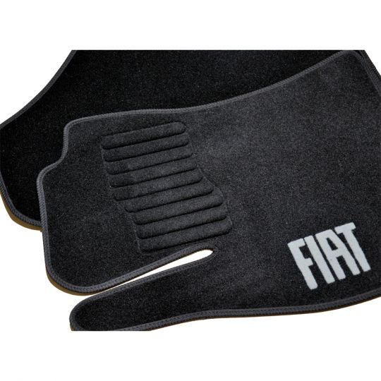 AVTM Коврики в салон текстильные Fiat Doblo II '10- Черные (Комплект 5шт.)