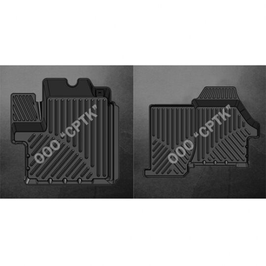 SRTK Коврики в салон глубокие Citroёn Jumper II '06-  (Комплект 2шт.)