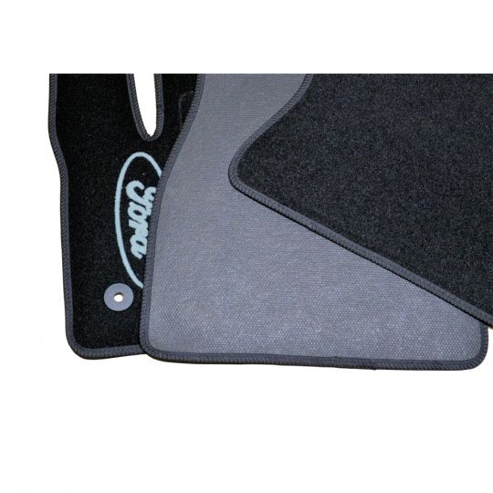 AVTM Коврики в салон текстильные Ford Kuga II '13- Черные (Комплект 5шт.)