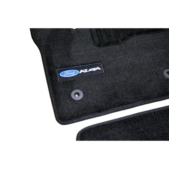 AVTM Коврики в салон текстильные Ford Kuga II '13- Черные Premium (Комплект 5шт.) AVTM Коврики в салон текстильные Ford Kuga II '13- Черные Premium (Комплект 5шт.)