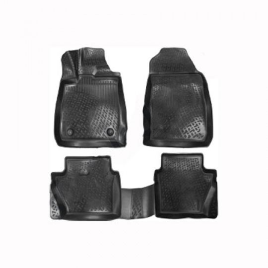 L.LOCKER Коврики в салон глубокие Ford Fiesta VII '13- (Комплект 4шт.)