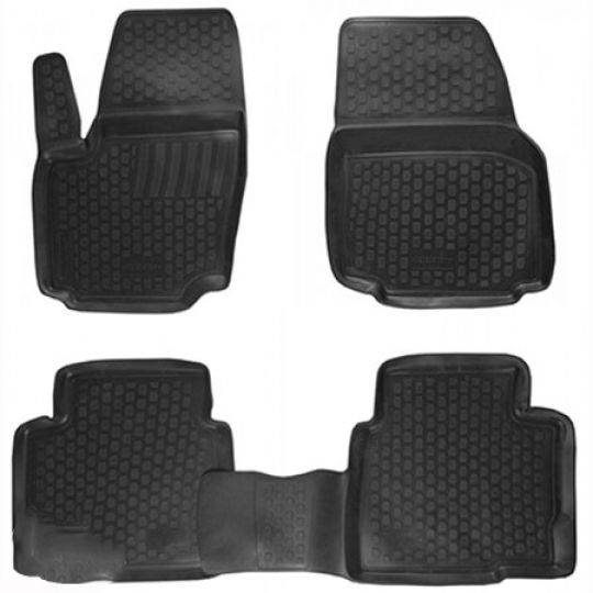 L.LOCKER Коврики в салон глубокие Ford Mondeo IV '07-14 (Комплект 4шт.)