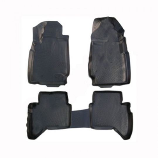 L.LOCKER Коврики в салон глубокие Ford Ranger III '11- (Комплект 4шт.) L.LOCKER Коврики в салон глубокие Ford Ranger III '11- (Комплект 4шт.)