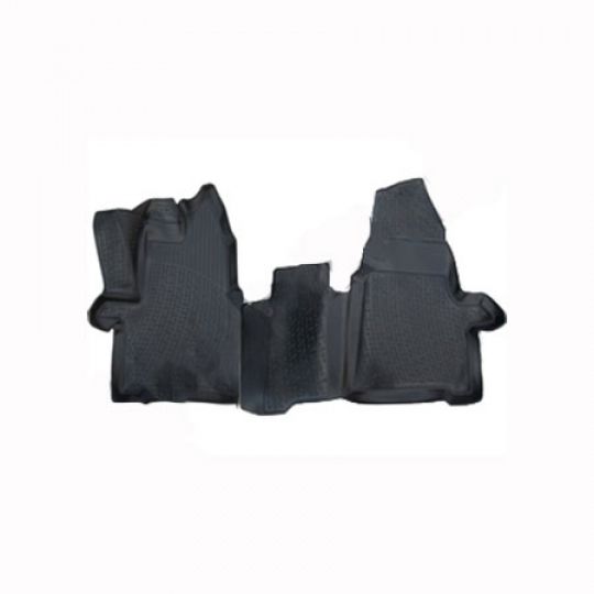 L.LOCKER Коврики в салон глубокие Ford Transit VII '14- (Комплект 2шт.)