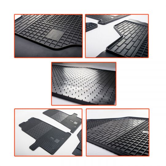 STINGRAY Коврики в салон Ford Transit V '00-06 (Комплект 3шт.) STINGRAY Коврики в салон Ford Transit V '00-06 (Комплект 3шт.)