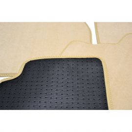 AVTM Коврики в салон текстильные Honda CR-V III '06-11 Бежевые Premium (Комплект 3шт.)
