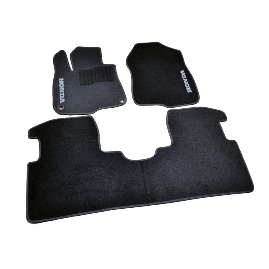 AVTM Коврики в салон текстильные Honda CR-V V '16- Черные (Комплект 3шт.)