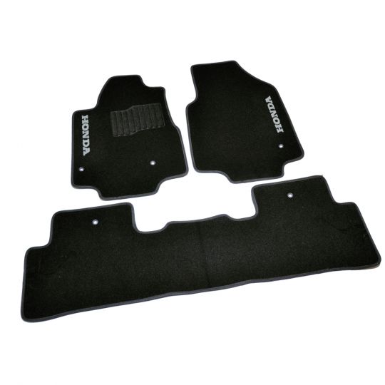 AVTM Коврики в салон текстильные Honda Pilot II '08-15 Черные (Комплект 3шт.) AVTM Коврики в салон текстильные Honda Pilot II '08-15 Черные (Комплект 3шт.)
