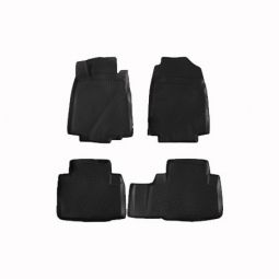 L.LOCKER Коврики в салон глубокие Honda CR-V IV '12-16 (3 двери) (Комплект 4шт.)