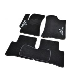 AVTM Коврики в салон текстильные Hyundai Accent/Verna III '05-10 Черные (Комплект 5шт.)