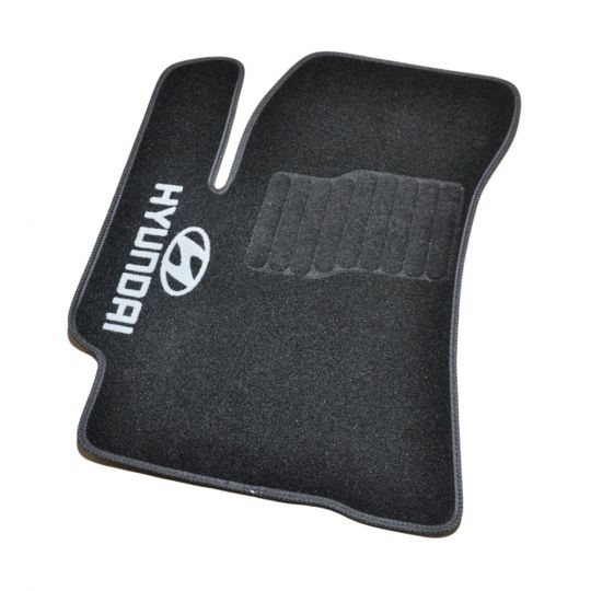 AVTM Коврики в салон текстильные Hyundai Accent/Verna III '05-10 Черные (Комплект 5шт.)