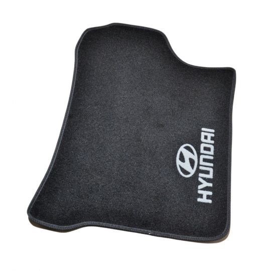 AVTM Коврики в салон текстильные Hyundai Accent/Verna III '05-10 Черные (Комплект 5шт.)