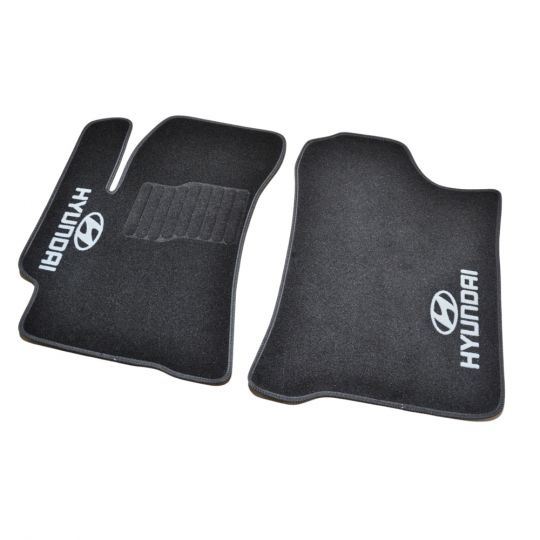 AVTM Коврики в салон текстильные Hyundai Accent/Verna III '05-10 Черные (Комплект 5шт.)