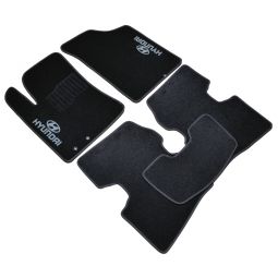 AVTM Коврики в салон текстильные Hyundai Elantra (HD) IV '06-11 Черные (Комплект 5шт.)
