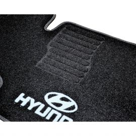 AVTM Коврики в салон текстильные Hyundai Elantra (MD) V '10- Черные (Комплект 5шт.)