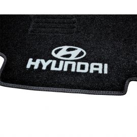 AVTM Коврики в салон текстильные Hyundai Elantra (MD) V '10- Черные (Комплект 5шт.)