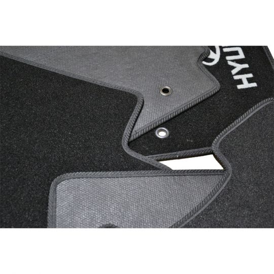 AVTM Коврики в салон текстильные Hyundai Elantra (AD) VI '15- Черные (Комплект 5шт.)