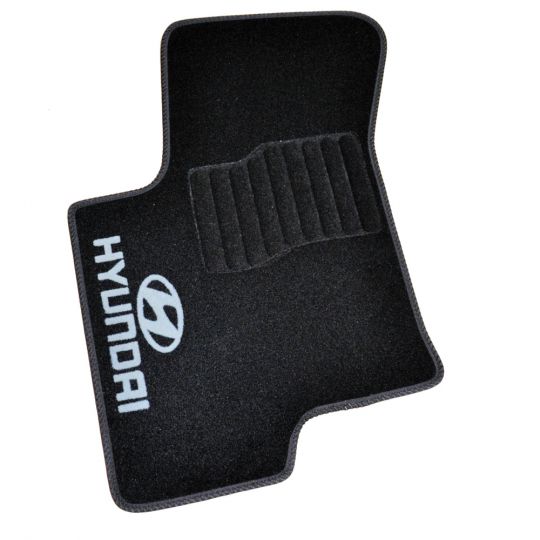 AVTM Коврики в салон текстильные Hyundai Getz '02-09 Черные (Комплект 5шт.)