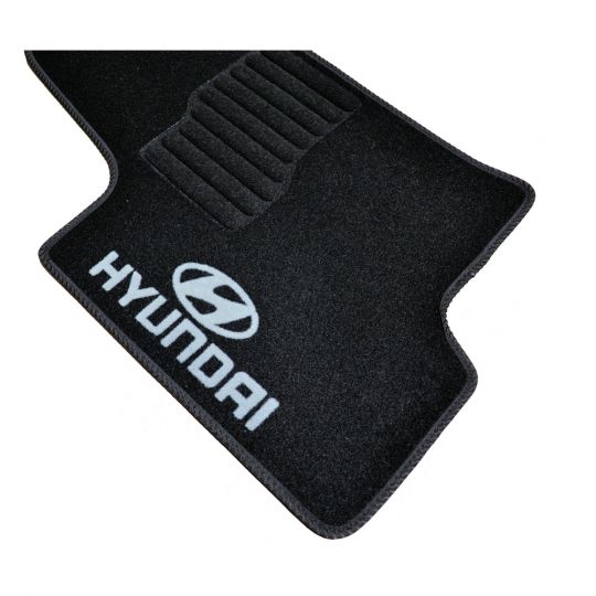 AVTM Коврики в салон текстильные Hyundai Getz '02-09 Черные (Комплект 5шт.)