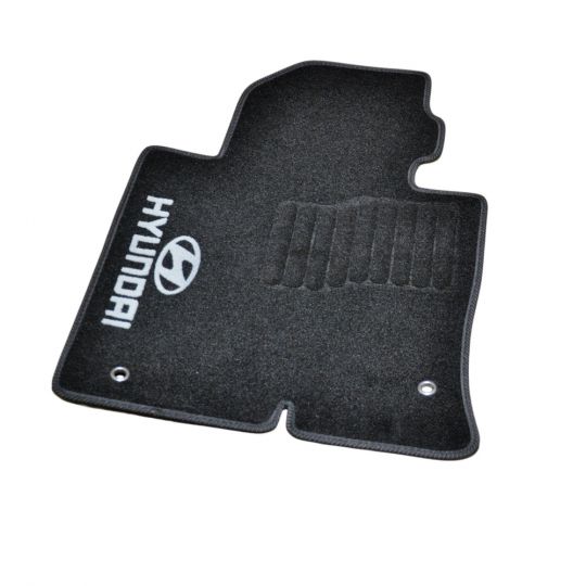AVTM Коврики в салон текстильные Hyundai Sonata LF '14- Черные (Комплект 5шт.)