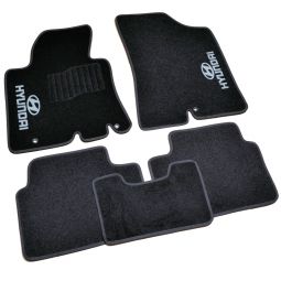 AVTM Коврики в салон текстильные Hyundai i30 II '11- Черные (Комплект 5шт.)