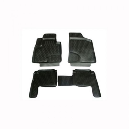 L.LOCKER Коврики в салон глубокие Hyundai Santa Fe II '10-12 (Комплект 4шт.)
