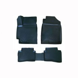 L.LOCKER Коврики в салон глубокие Hyundai Solaris '17- (Комплект 4шт.)