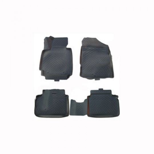 L.LOCKER Коврики в салон глубокие Hyundai Veloster '11- (Комплект 4шт.) L.LOCKER Коврики в салон глубокие Hyundai Veloster '11- (Комплект 4шт.)