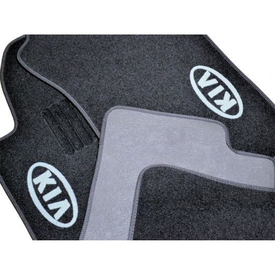 AVTM Коврики в салон текстильные Kia Cerato I '04-08 Черные (Комплект 5шт.) AVTM Коврики в салон текстильные Kia Cerato I '04-08 Черные (Комплект 5шт.)