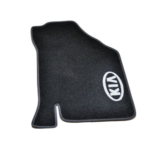 AVTM Коврики в салон текстильные Kia Rio II '05-11 Черные (Комплект 5шт.)