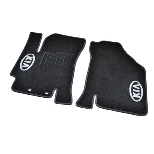 AVTM Коврики в салон текстильные Kia Rio II '05-11 Черные (Комплект 5шт.)