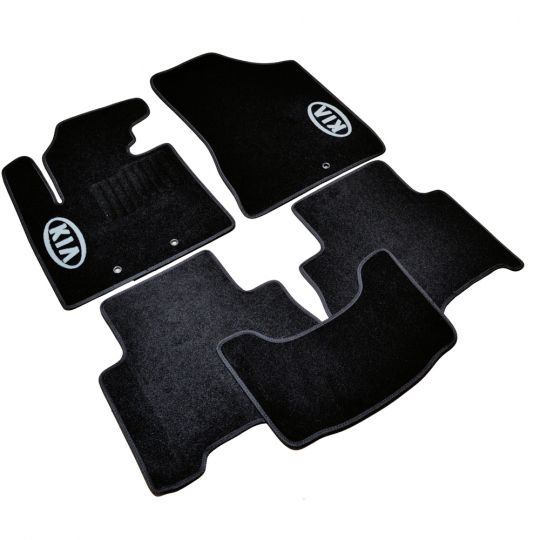 AVTM Коврики в салон текстильные Kia Sorento II '12-14 Черные (Комплект 5шт.) AVTM Коврики в салон текстильные Kia Sorento II '12-14 Черные (Комплект 5шт.)