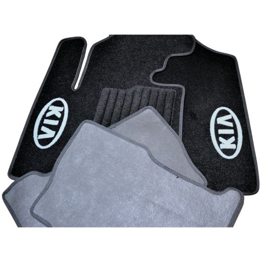 AVTM Коврики в салон текстильные Kia Sorento II '12-14 Черные (Комплект 5шт.) AVTM Коврики в салон текстильные Kia Sorento II '12-14 Черные (Комплект 5шт.)