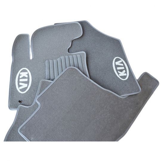 AVTM Коврики в салон текстильные Kia Sorento II '09-12 Серые (Комплект 5шт.) AVTM Коврики в салон текстильные Kia Sorento II '09-12 Серые (Комплект 5шт.)