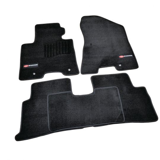 AVTM Коврики в салон текстильные Kia Sportage (QL) '15- Черные Premium (Комплект 5шт.)