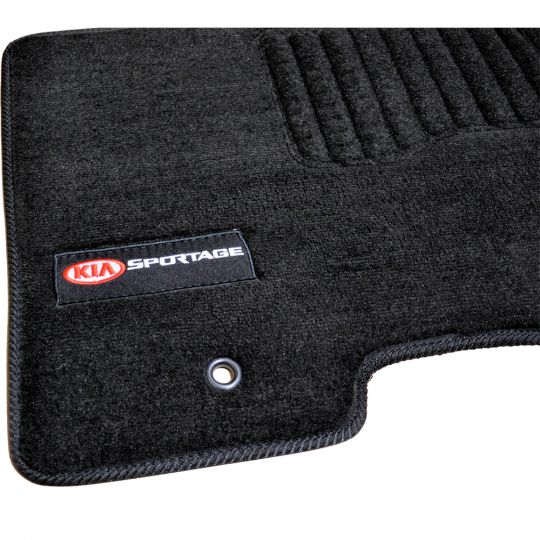 AVTM Коврики в салон текстильные Kia Sportage (QL) '15- Черные Premium (Комплект 5шт.)