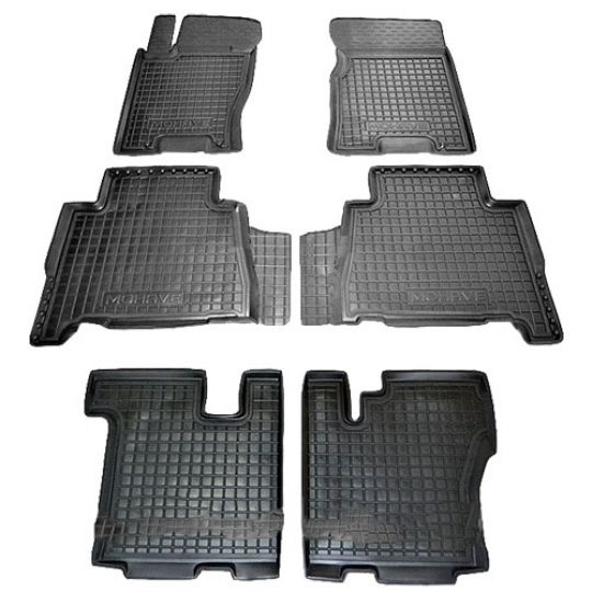 Avto-Gumm Коврики в салон Kia Mohave '08- (7 мест) Avto-Gumm Коврики в салон Kia Mohave '08- (7 мест)