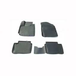 L.LOCKER Коврики в салон глубокие Kia Picanto II '11- (Комплект 4шт.)