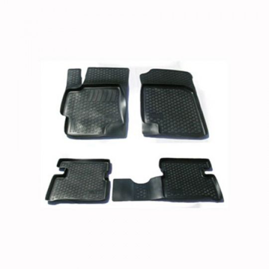 L.LOCKER Коврики в салон глубокие Kia Rio II '05-11 (Комплект 4шт.) L.LOCKER Коврики в салон глубокие Kia Rio II '05-11 (Комплект 4шт.)