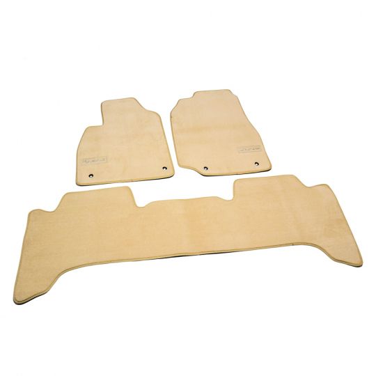 AVTM Коврики в салон текстильные Lexus LX 470 '98-07 Бежевые Premium (Комплект 3шт.) AVTM Коврики в салон текстильные Lexus LX 470 '98-07 Бежевые Premium (Комплект 3шт.)