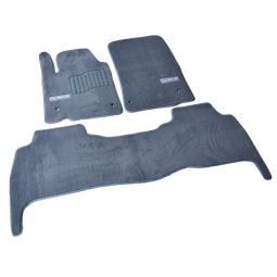 AVTM Коврики в салон текстильные Lexus LX 570 '08-12 Серые Premium (Комплект 3шт.)