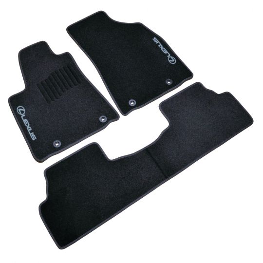 AVTM Коврики в салон текстильные Lexus RX III '09-15 Черные (Комплект 3шт.)