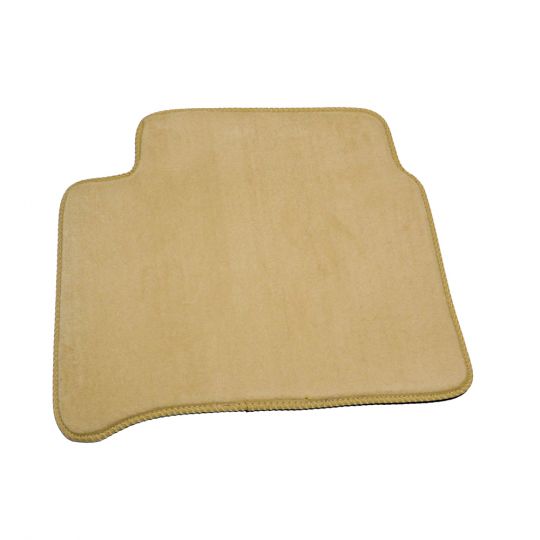 AVTM Коврики в салон текстильные Mercedes-Benz E-Class W211 '02-09 [задний привод] Бежевые Premium (Комплект 5шт.)