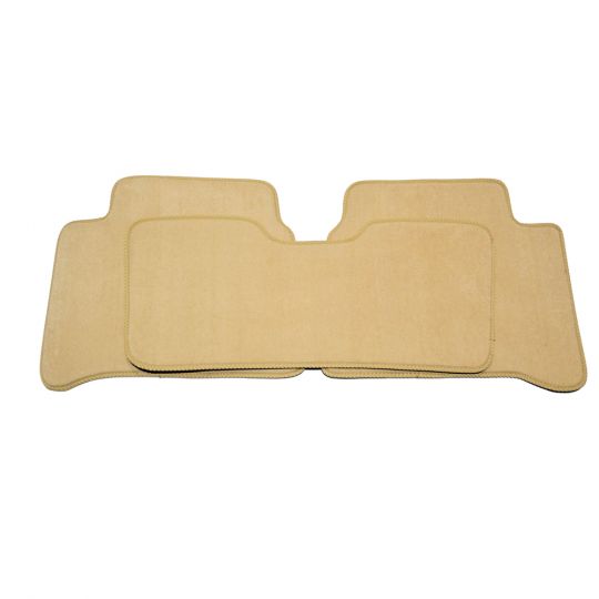 AVTM Коврики в салон текстильные Mercedes-Benz E-Class W211 '02-09 [задний привод] Бежевые Premium (Комплект 5шт.)