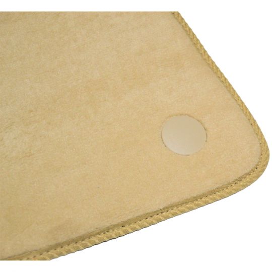 AVTM Коврики в салон текстильные Mercedes-Benz E-Class W211 '02-09 [задний привод] Бежевые Premium (Комплект 5шт.)