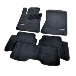 AVTM Коврики в салон текстильные Mercedes-Benz E-Class W211 '02-09 [задний привод] Черные Premium (Комплект 5шт.)