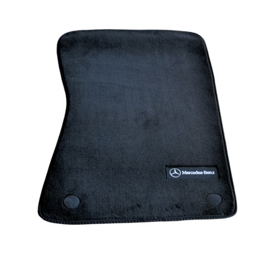AVTM Коврики в салон текстильные Mercedes-Benz E-Class W211 '02-09 [задний привод] Черные Premium (Комплект 5шт.)