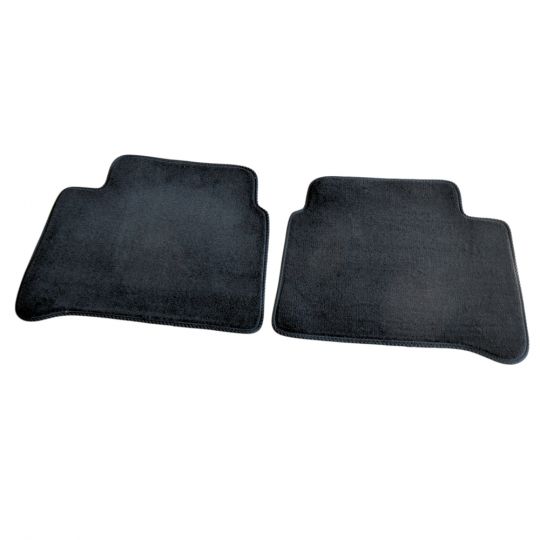 AVTM Коврики в салон текстильные Mercedes-Benz E-Class W211 '02-09 [задний привод] Черные Premium (Комплект 5шт.)